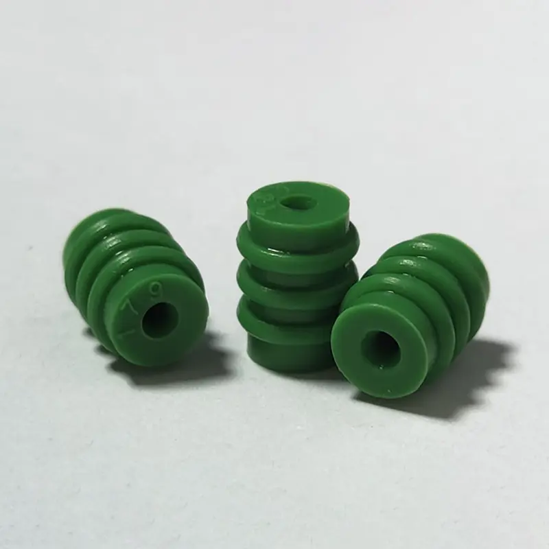 1.3mm緑のシリコーンプラグ