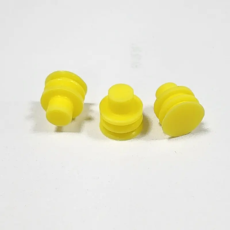 2.6mm黄色のシリコンシールプラグ