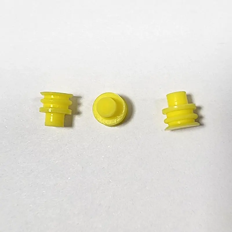 6mm黄色の防水コネクタプラグ